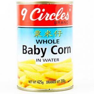 9 Circles Baby Corn 九环粟米仔 425gx24 （箱）