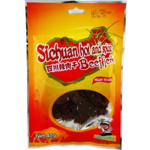 Advance Beef Jerk Sichuan Hot Spices Flavour 极品川辣牛肉干 40g