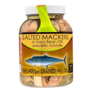 BDMP Salted Mackerel Fish in Soy Bean Oil 咸鱼（瓶装） 400g