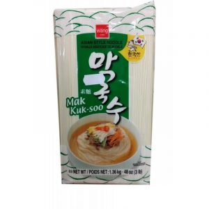 Wang Mak Kuksoo Oriental Noodles (Green) 韩国干面（素面）1.36kg