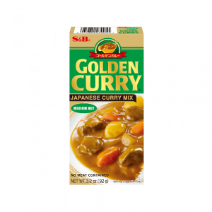 S&B Golden Curry Japanese curry mix Medium Hot 日本咖喱 中辣 92g