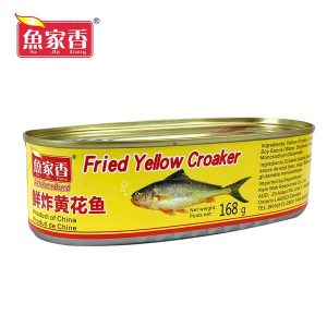 YJX Fried Yellow Croaker with Salted Black Beans 鱼家香豆豉黄花鱼 184g