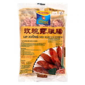 OK Mei Kuei Lu Sausage 万兴玫瑰露腊肠 500g