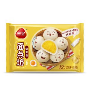 SQ Custard Bun 三全奶黄包 360g