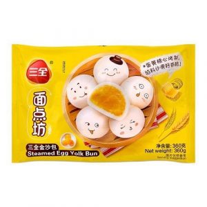 SQ Steamed Egg Yolk Bun 三全金沙包 360g