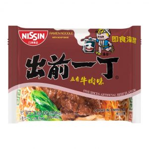 Nissin Demae Ramen Five Spice Beef Flavour 出前一丁 五香牛肉味 100g