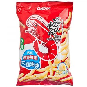 Calbee Prawn Crackers Original 卡乐B虾条 原味 105g