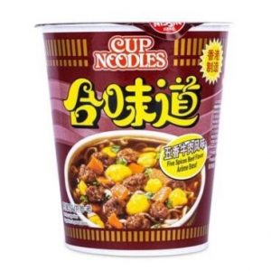Nissin Cup Noodle Five Spices Beef Flavour 合味道五香牛肉风味 73g