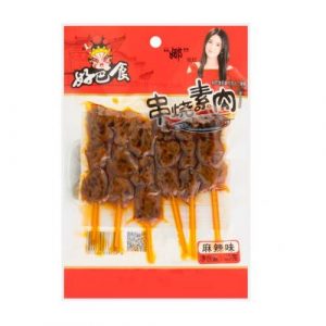 HBS Skewed Dried Beancurd Hot Flavour 好巴食 串烧素肉 麻辣味 65g
