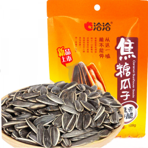 CC Sunflower Seeds Caramel Flavour 洽洽焦糖味瓜子 108g