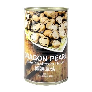 DP Straw Mushroom Halves 龙珠开边草菇 425g