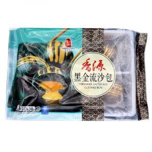 FA Salted Egg Custard Bun 香源黑金流沙包 240g