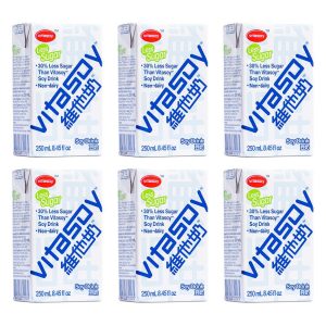 Vitasoy Less Sugar Soy Drink 维他奶 少糖 6x250ml