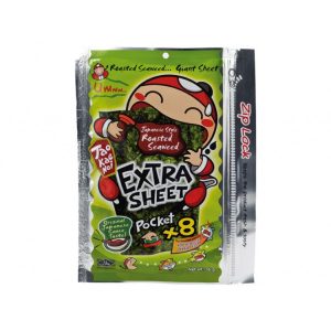买五送一 Taokaenoi Extra Sheet Original 小老板大片紫菜包 原味 12.8g