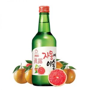 Jinro Chamisul Grapefruit Soju 真露烧酒 葡萄柚味 13% Alc./Vol 350ml