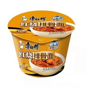 KSF Braised Pork Ribs 康师傅红烧排骨面