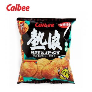 Calbee Potato Crips Hot&Spicy Flavour 卡乐B 热浪香辣薯片 55g