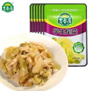 JXJ Preserved Vegetable 吉香居学生榨菜 66g