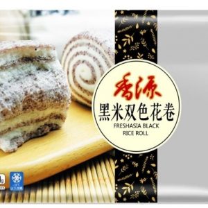 FA Black Rice Roll 香源黑米双色花卷 300g