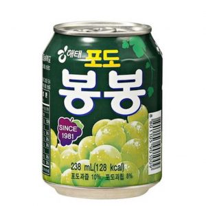 Haitai Bongbong Grape Juice 韩国海太白提子汁饮料 238ml