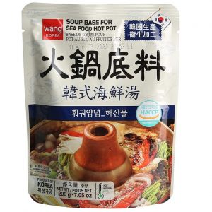 Wang Soup Base Seafood Hotpot 韩国火锅底料 韩式海鲜汤 200g