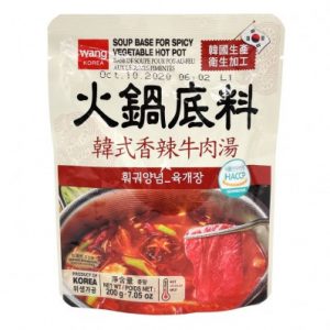 Wang Korea Hotpot Base 韩国香辣牛肉汤火锅底料 200克