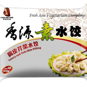 FA Celery&Tofu Skin Dumpling 香源素饺 芹菜腐皮 450g
