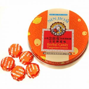 NJ Herbal Candy-Kamkat 念慈庵枇杷润喉糖 金橘柠檬味 60g