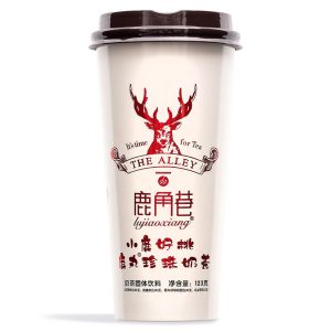 LJX Tapioca Bubble Drink Peach Flavour 鹿角巷 鹿丸珍珠奶茶 桃子味