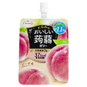 Tarami Konjac Jelly Peach Flavour 日本蒟蒻维他命果冻 桃子味 150g