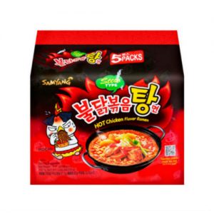 Samyang Hot Chicken Flavor Ramen 三养超辣鸡肉味汤面 5x145g