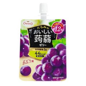 Tarami Konjac Jelly Grape Flavour 日本蒟蒻维他命果冻 葡萄味 150g