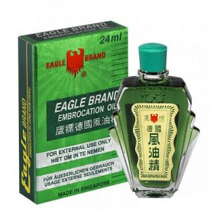 Eangle Brand Embrocation Oil 鹰标德国风油精 24ml