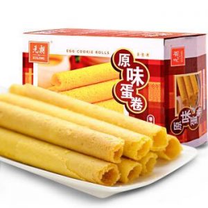 HongKong Elong Classic Egg Roll Snacks 香港元朗蛋卷 380g