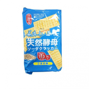 Takeya Soda Craker Sesame Flavour 天然酵母苏打饼干 芝麻味