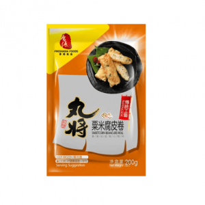 WJ Sweetcorn Beancurd Roll 丸将 粟米腐皮卷 200g