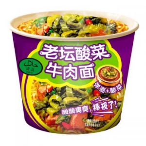 JML Beef Picked Mustard Bowl 今麦郎 老坛酸菜牛肉面 103g