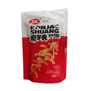 WL Konjac Stripes Sour&Hot Flavour 卫龙魔芋爽 素毛肚 252g