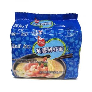 Unif Shrimp Flavour Noodle 统一芙蓉鲜虾面家庭装