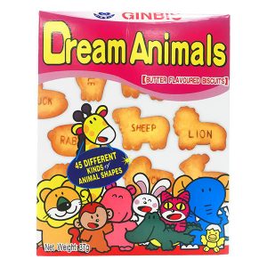 GN Dream Animals Butter 动物饼干 牛油味 37g