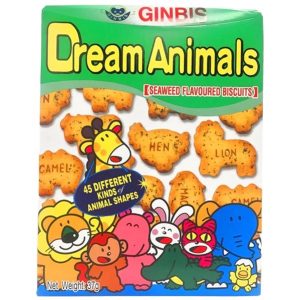 GN Dream Animals Seaweed 动物饼干 海苔味 37g