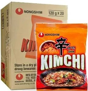 NS Shin Ramyun Kimchi 8x5x120g 农心泡菜拉面整箱