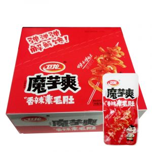 WL Konjac Shuang Hot Spicy 卫龙 魔芋爽 香辣素毛肚 盒装